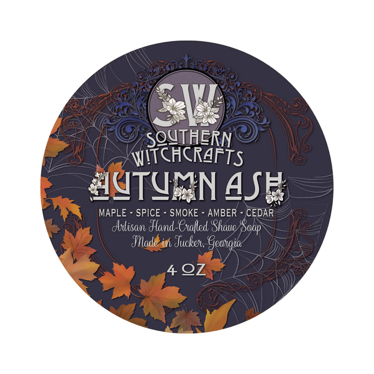 Southern Witchcrafts Autumn Ash Shaving Soap