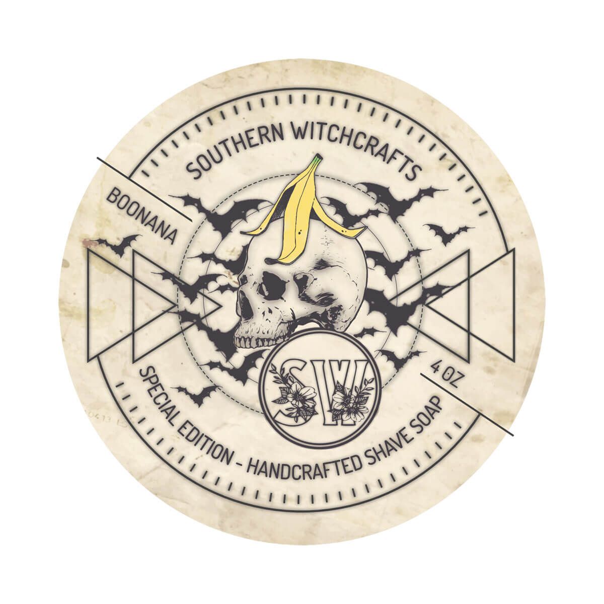 Southern Witchcrafts Boonana Shaving Soap