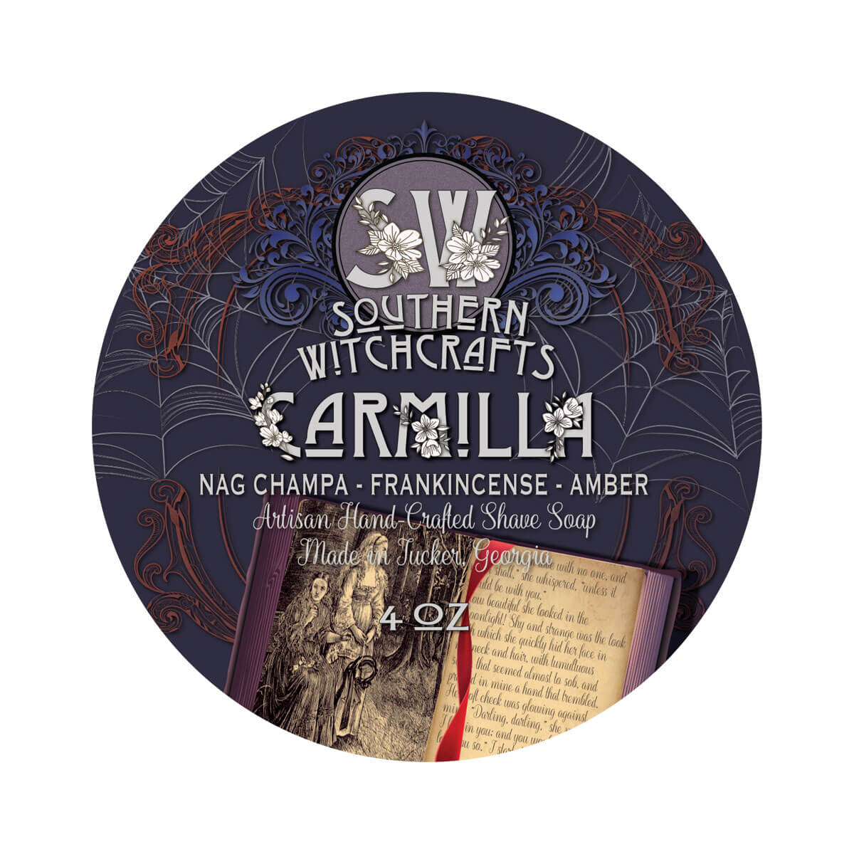 Southern Witchcrafts Carmilla Shaving Soap