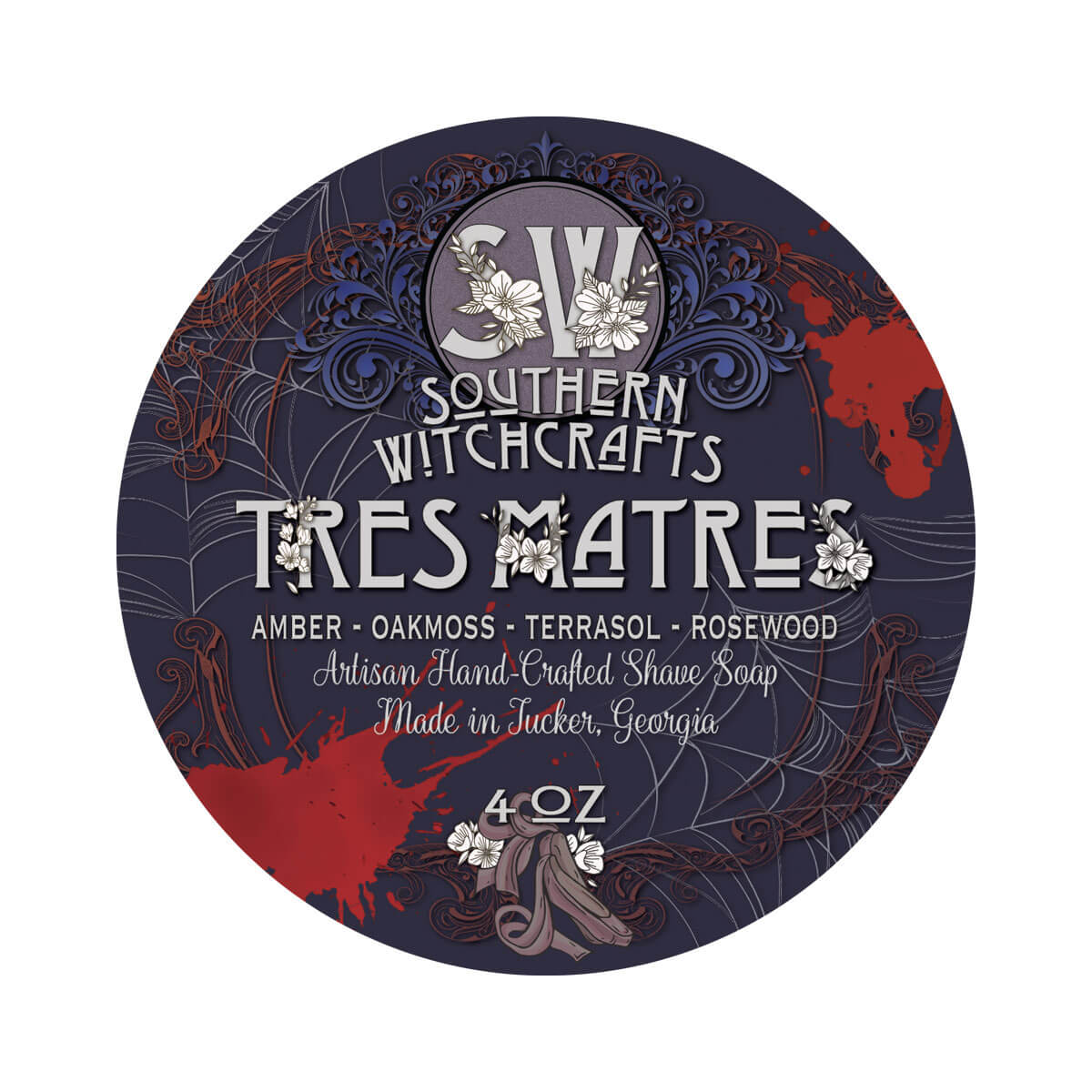 Southern Witchcrafts Tres Matres Shaving Soap