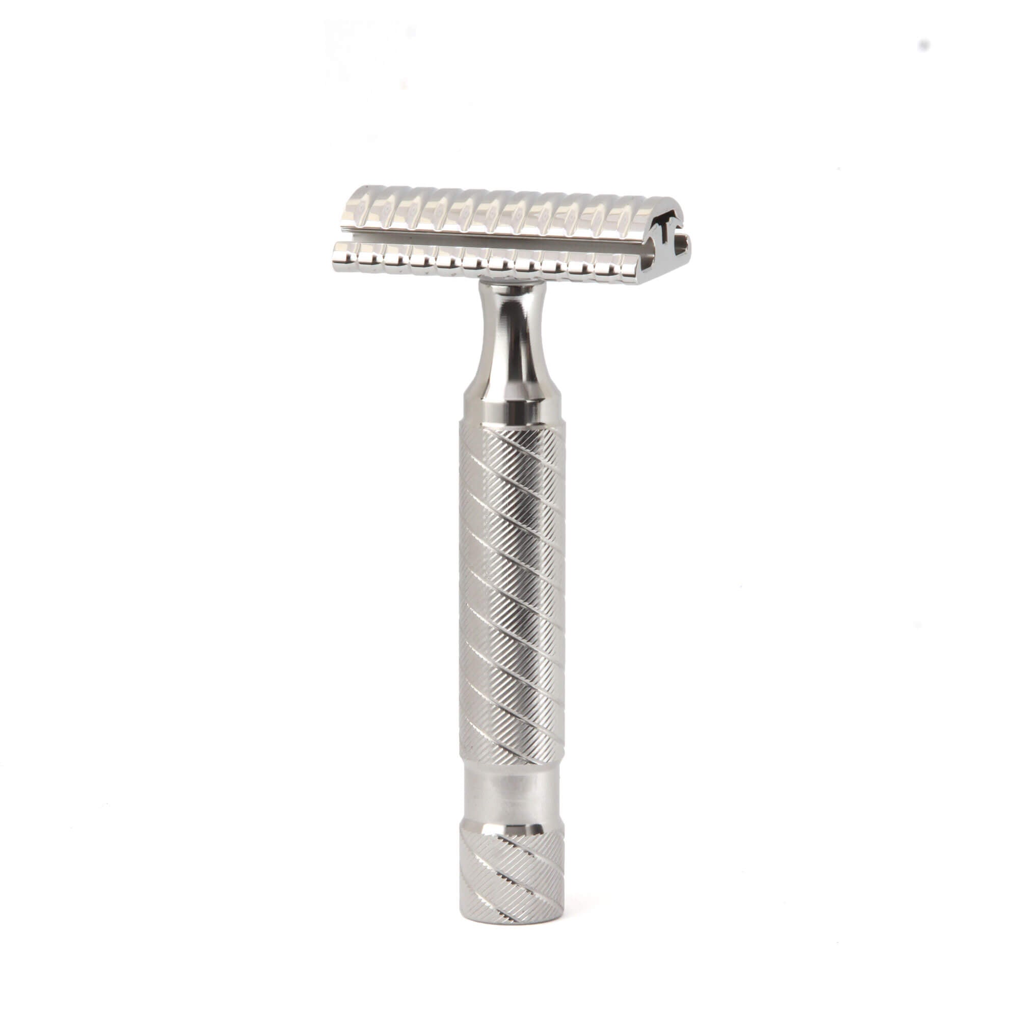 Timeless Stainless Steel Safety Razor Set (Polished)