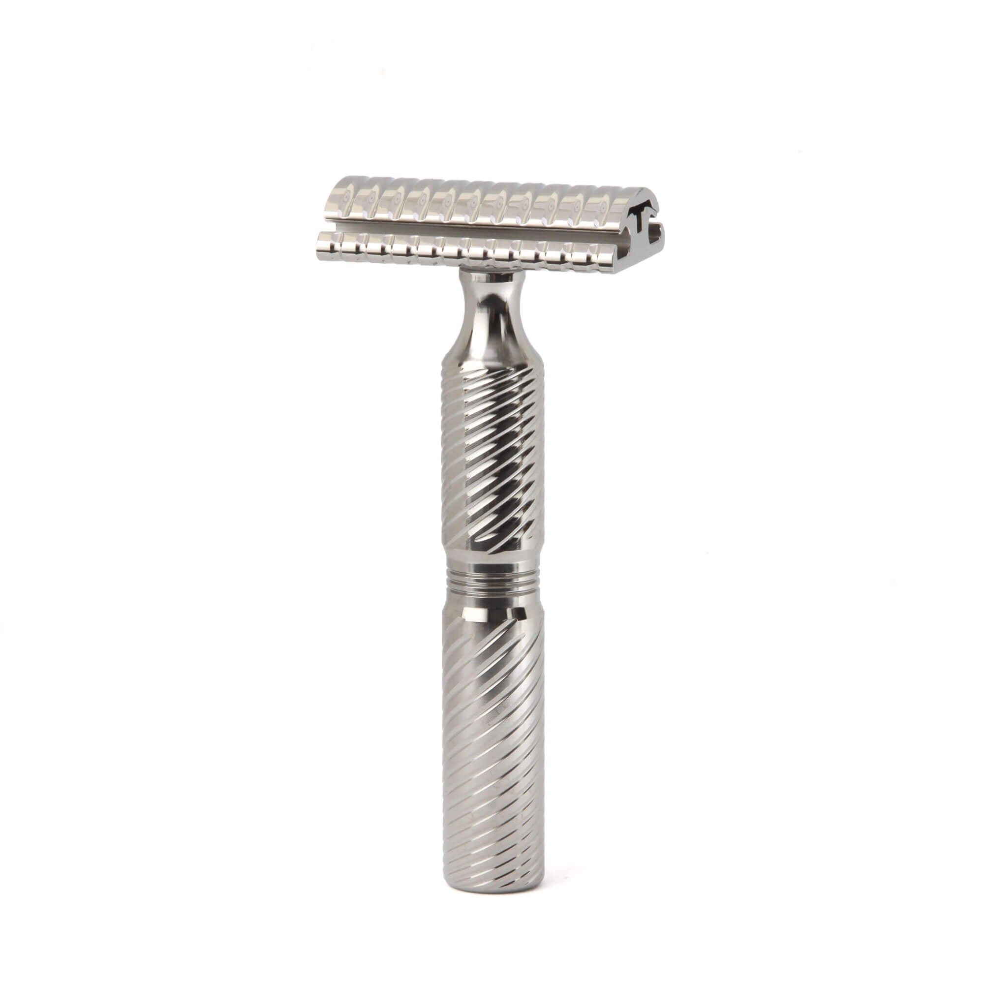 Timeless Titanium Safety Razor Set (Polished)