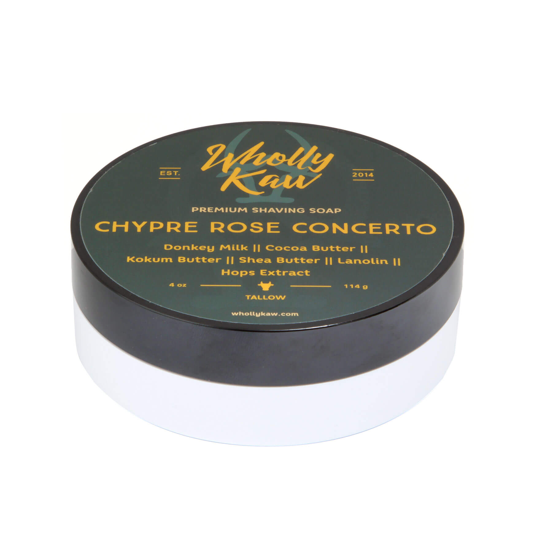Wholly Kaw Chypre Rose Concerto Shaving Soap