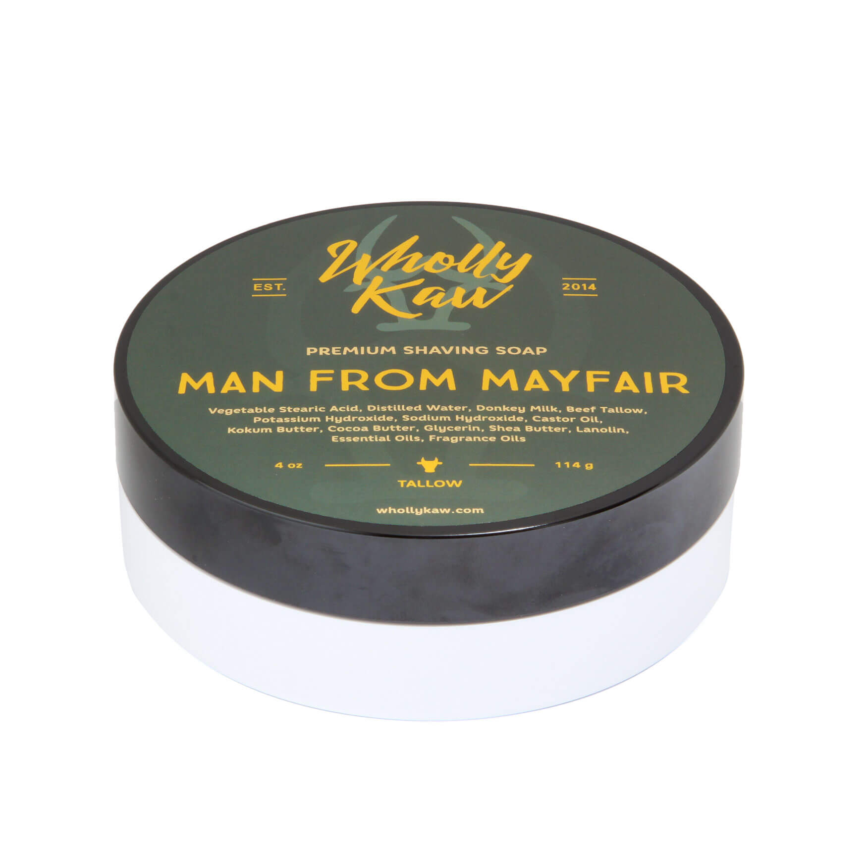 Wholly Kaw Man From Mayfair Shaving Soap