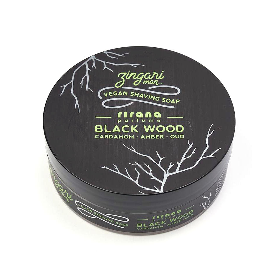 Zingari Man Black Wood Shaving Soap